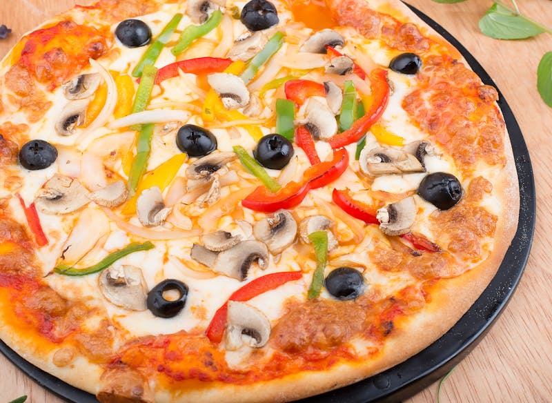 Mediterranean Veggie Pizza